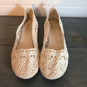 American Eagle Crochet Flats